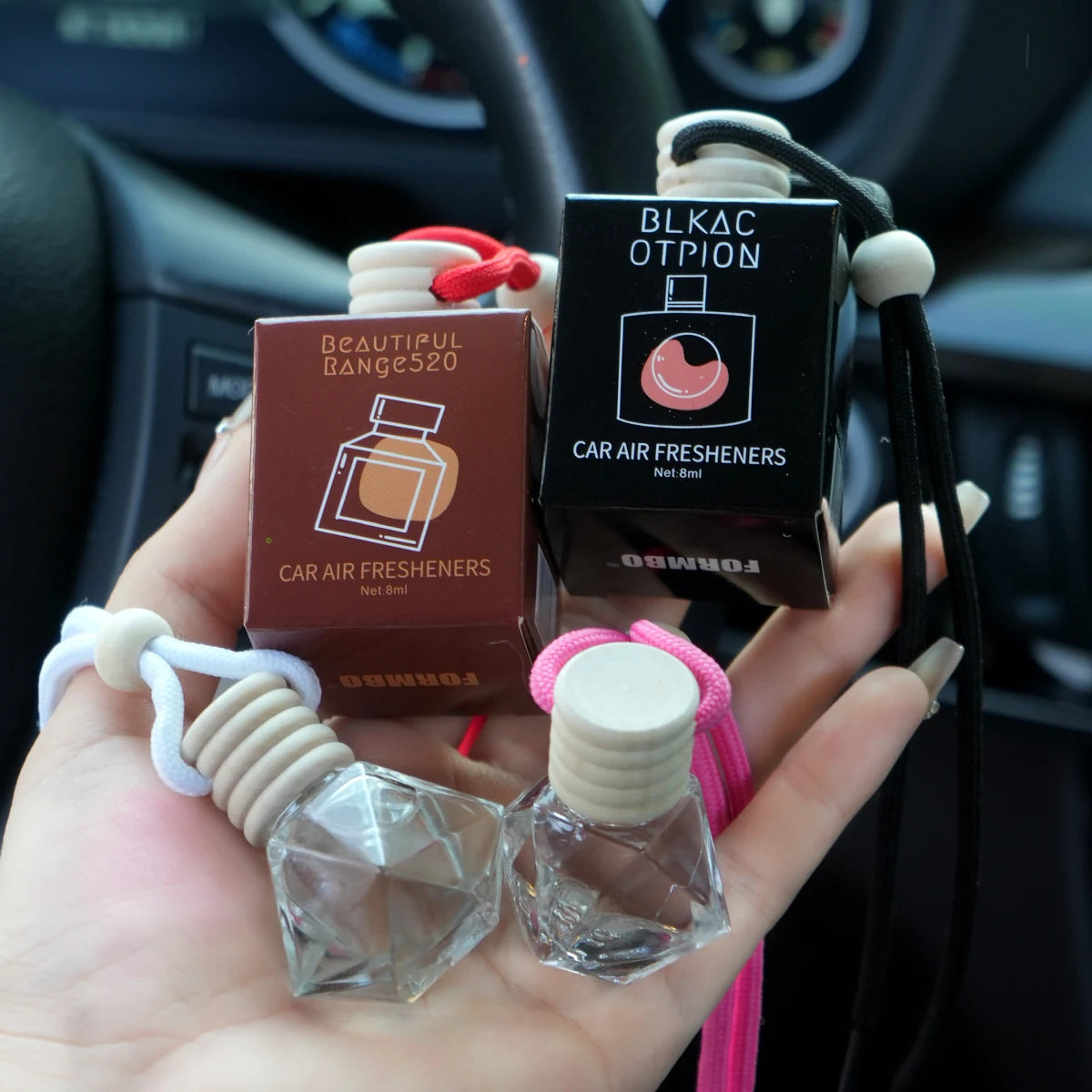 Hanging rope car perfume, car fragrance to remove odor, lasting fragrance car special fragrance