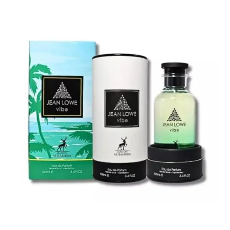 100ML Maison Alhambra Jean Lowe Immortal Alhambra Jean Lowe Vibe Arabian Women's Perfume Cologne for Man Pheromone Perfume