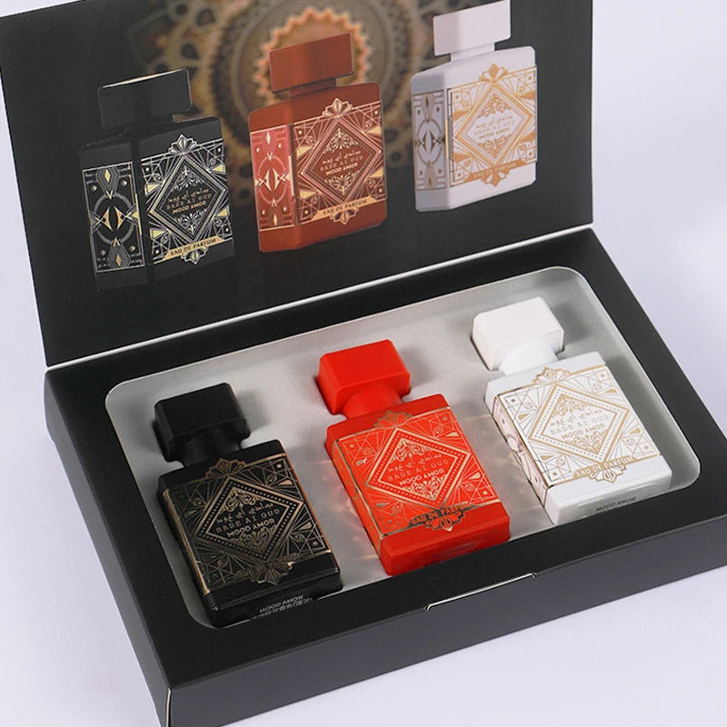 Arabian Fragrance Ebony Perfume Men's Woody Tone Lasting Fragrance Noble Mature Glory Love Amber Men's Dubai Arabian Perfume