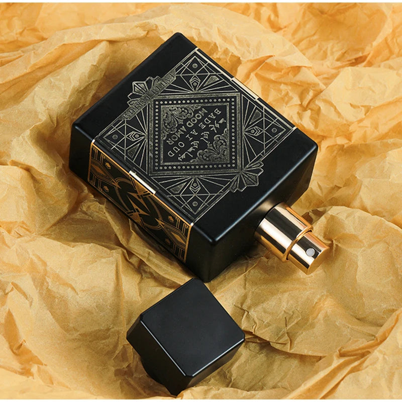 Arabian Fragrance Ebony Perfume Men's Woody Tone Lasting Fragrance Noble Mature Glory Love Amber Men's Dubai Arabian Perfume