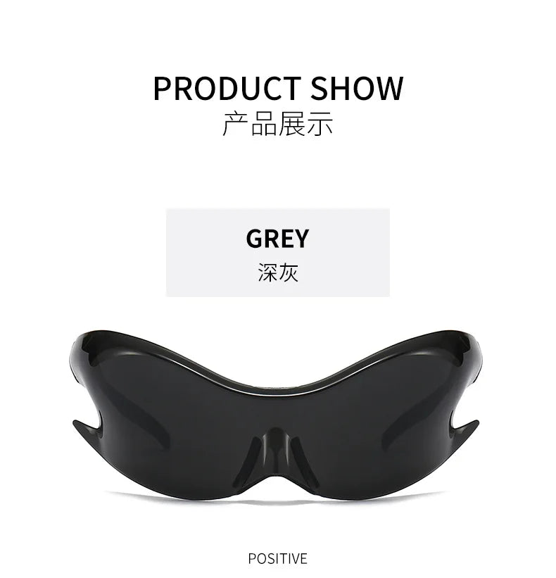 Classic Men's Vintage Sunclasses Women Joined Body Future Technology Sense Sun Glasses Men Outdoor Cycling Sports Eyewear UV400