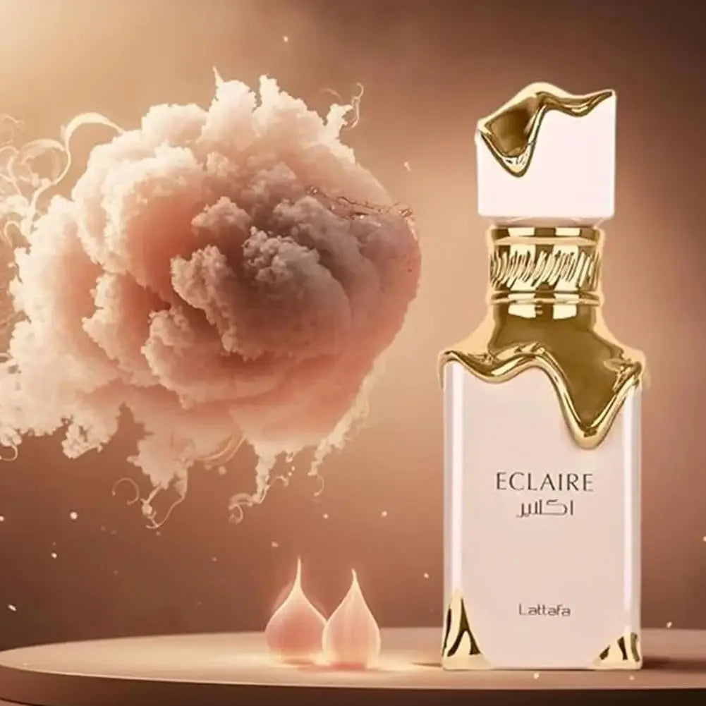 2025 New 100ML Lattafa Eclaire Eau De Parfum For Women Arabic Fragrance Sweet Vanilla Sensual Oriental Cologne Body Spray