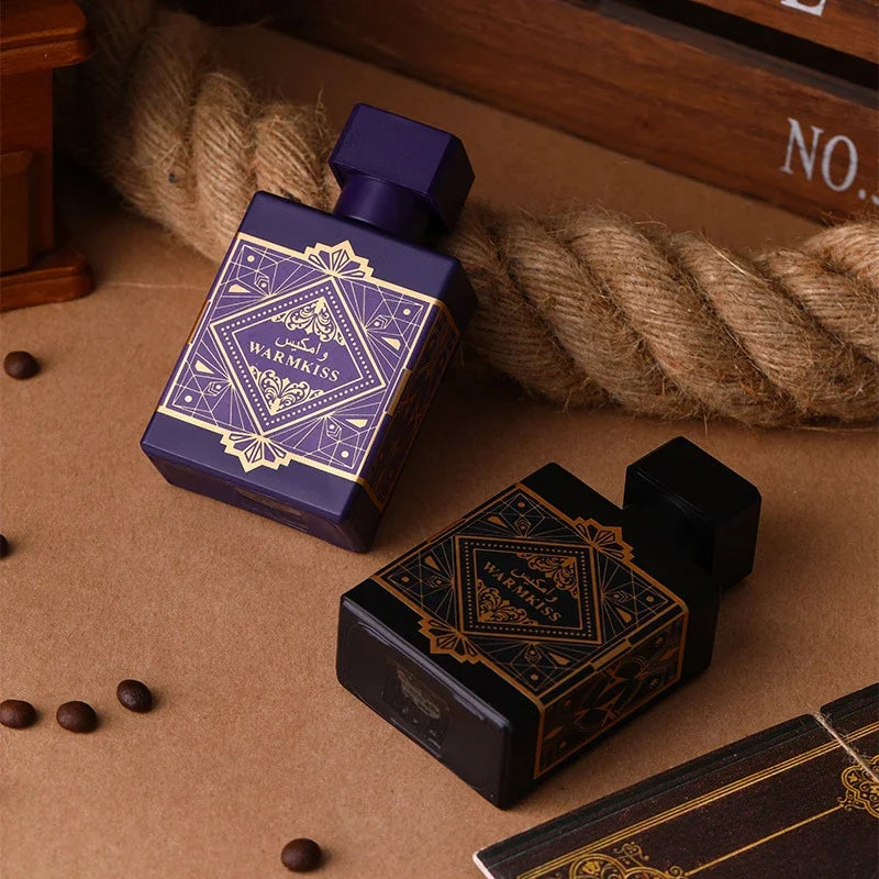 Arabian Fragrance Ebony Perfume Men's Woody Tone Lasting Fragrance Noble Mature Glory Love Amber Men's Dubai Arabian Perfume