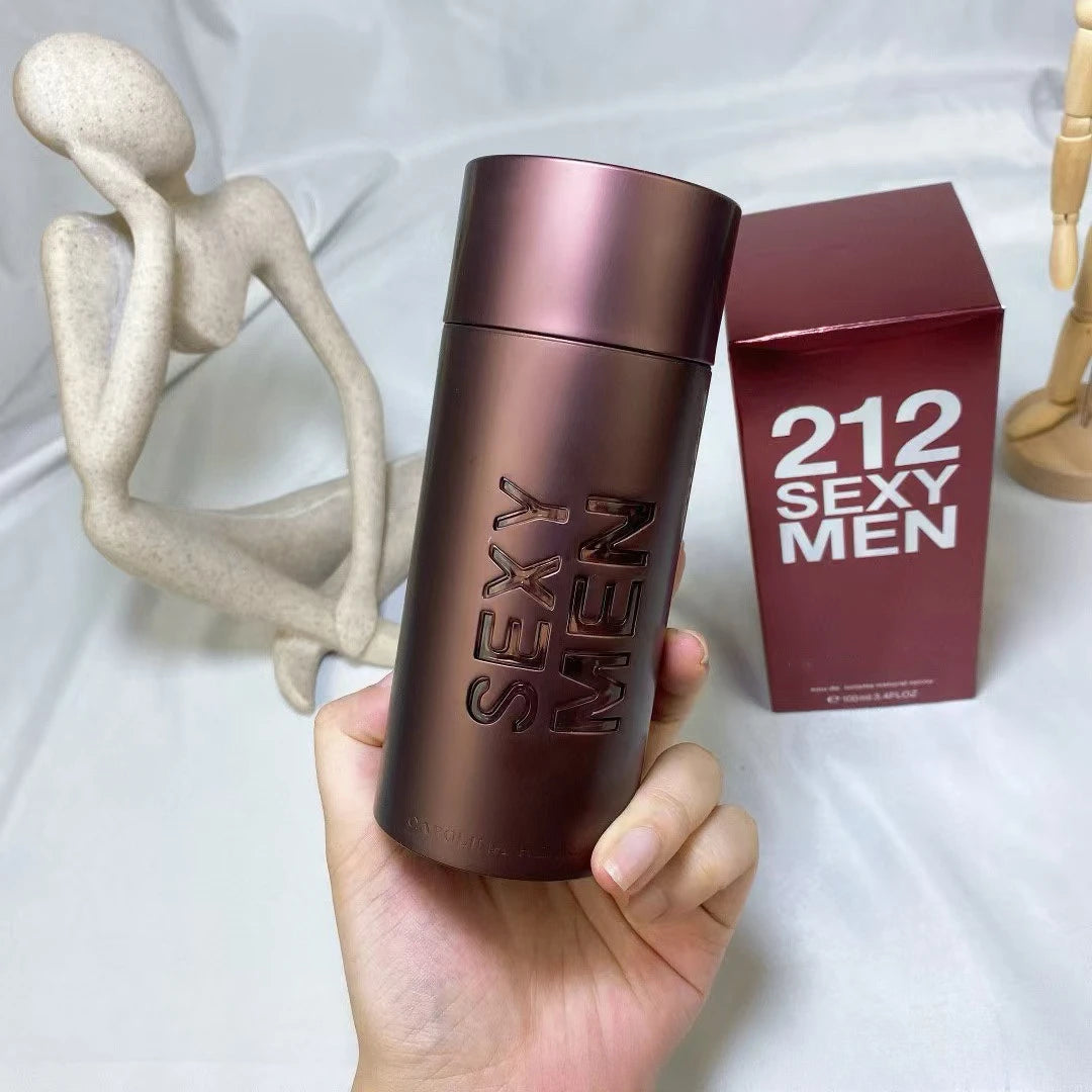 100ML Men's Cologne - Grey Magnetic Red Allure, Woody Spicy Scent, Long-Lasting 12H+, Dating & Night Party, Gift Ready