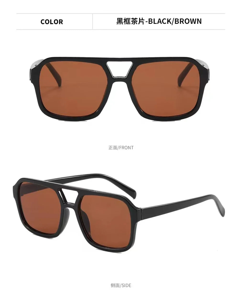 Square Oversized Sunnies Studios Aesthetic Shades Sunglasses for Women Sun Glasses Lady Female Eyewear Colour