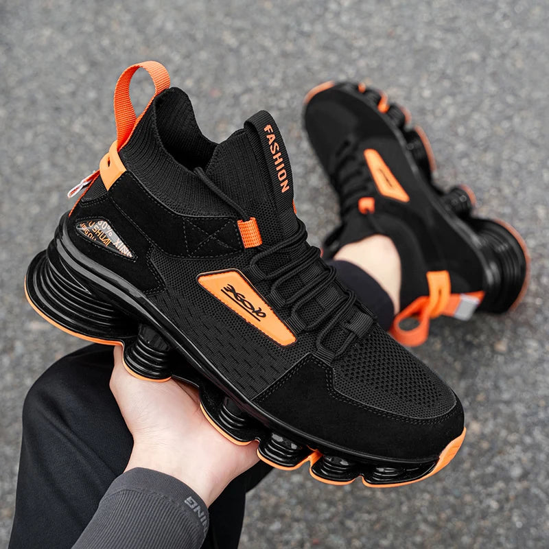 Sneakers Casual Shoes Breathable Lightweight Comfortable Walking Running Sports Shoes for Men