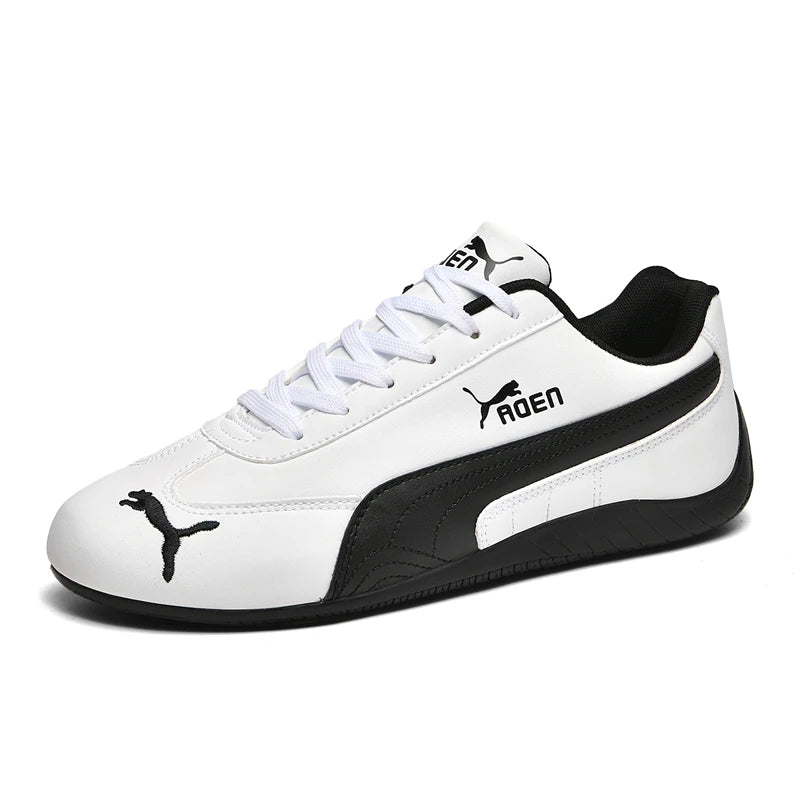 The genuine leather lightweight soft-soled Forrest Gump sneakers are fashionable and versatile low-top sports and casual shoes