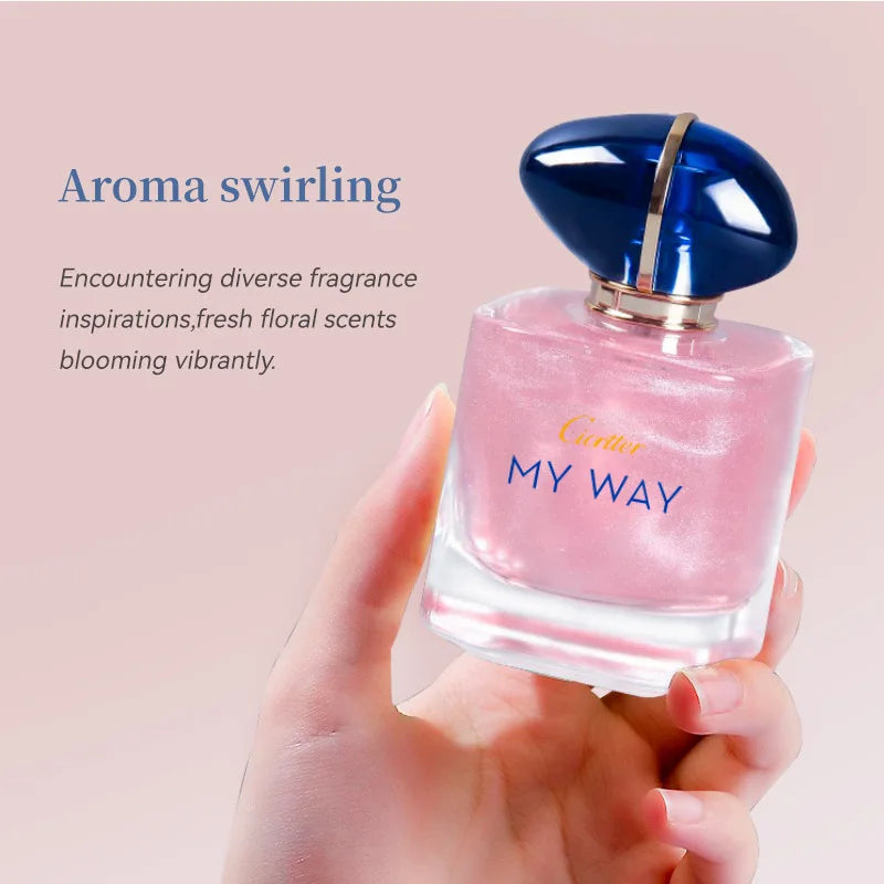 50ml (1.7oz)Brand Perfume My Way Unisex Perfume Long Lasting Floral Fruity Fragrance Wood Perfume for Body Spray Women