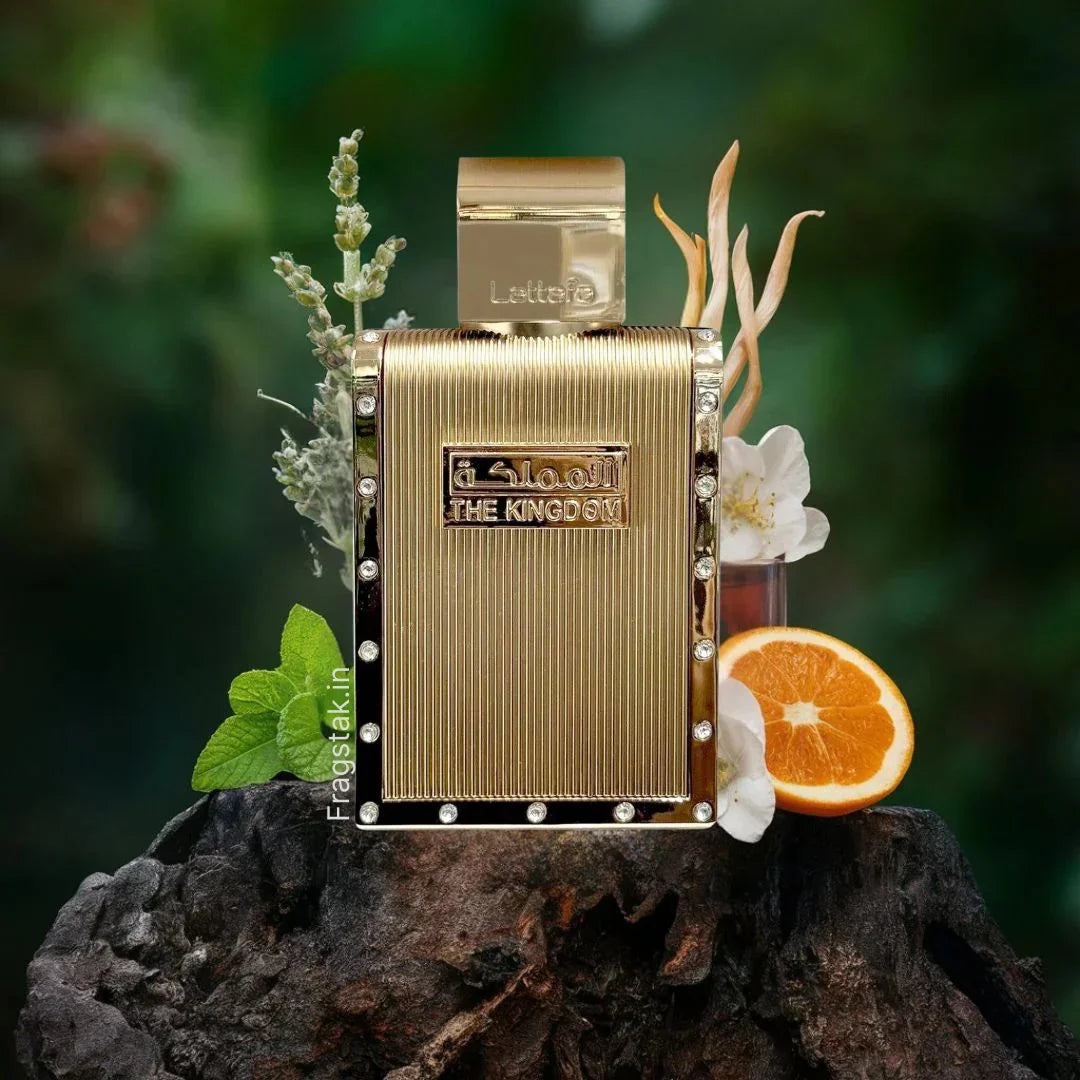 The kingdom for men lattafa eau de parfum arabe perfume for men 100ml