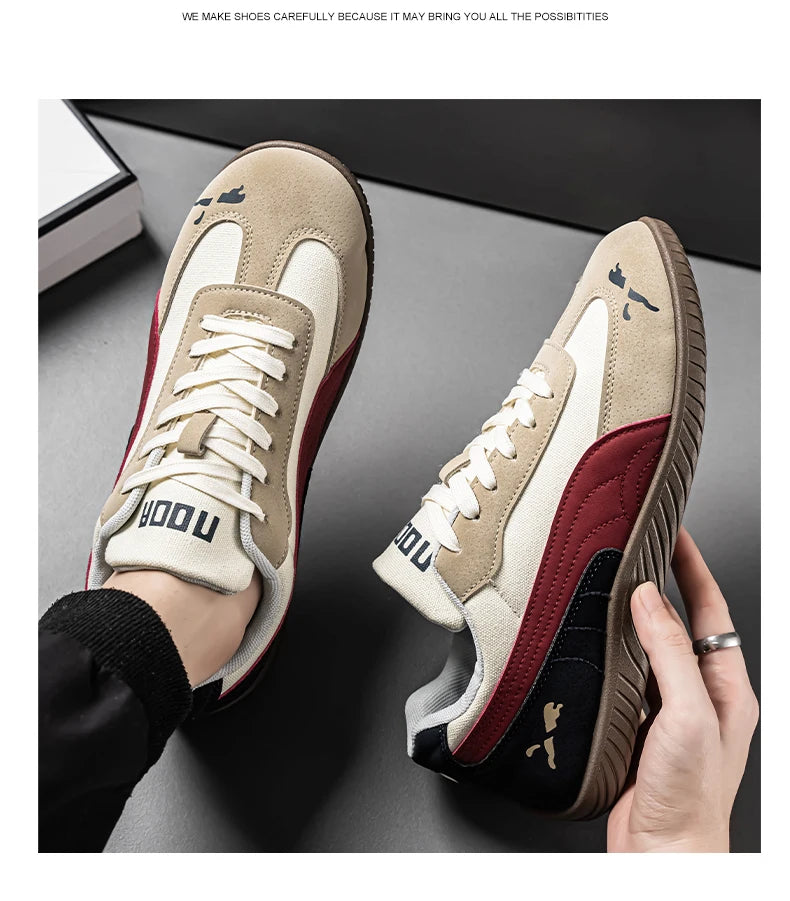 Men Casual Sneakers 2025 Spring Running Shoes Outdoor Casual Platform Sneaker Anti Slip Footwear Fashion Sport Shoes