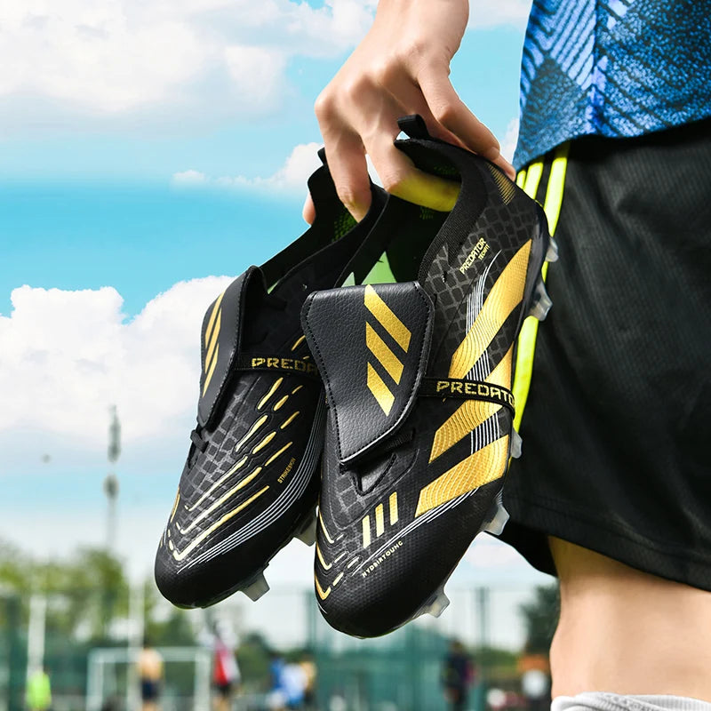 Football Shoes Society Cleats Low Cut Soccer Shoes Fast  Sneaker Unisex Grass Training Football Field Boots Men Indoor Non Slip