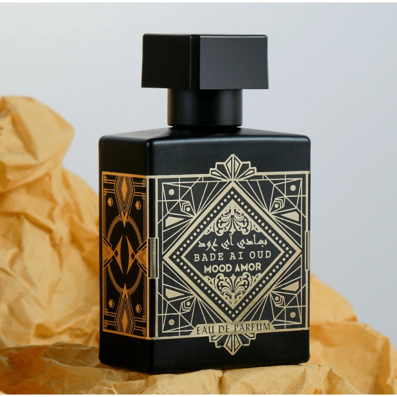Arabian Fragrance Ebony Perfume Men's Woody Tone Lasting Fragrance Noble Mature Glory Love Amber Men's Dubai Arabian Perfume
