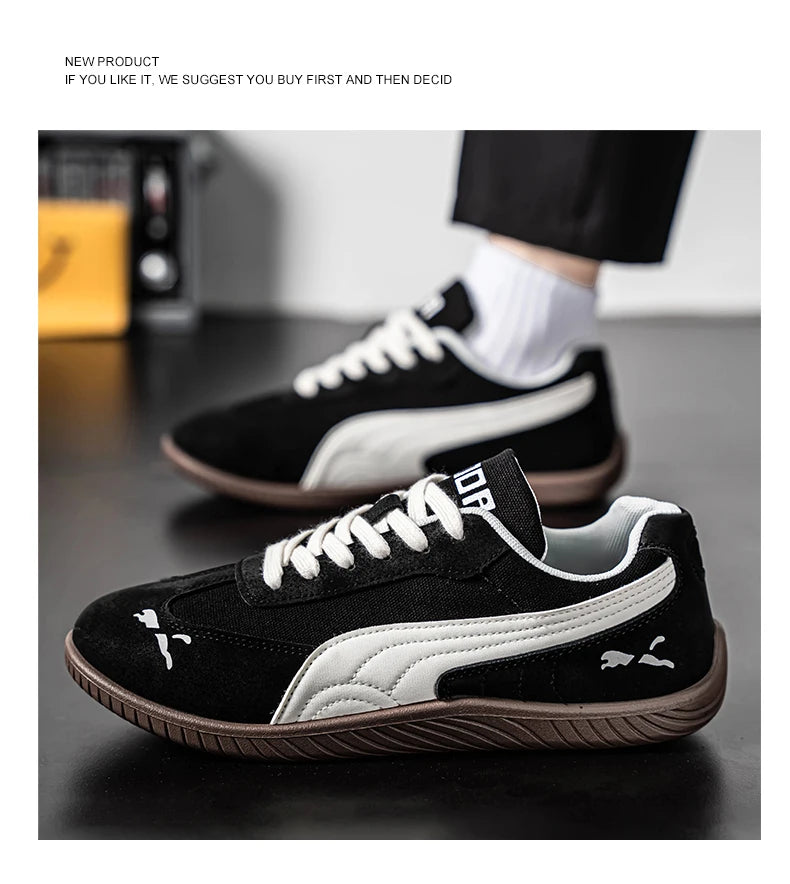 Men Casual Sneakers 2025 Spring Running Shoes Outdoor Casual Platform Sneaker Anti Slip Footwear Fashion Sport Shoes