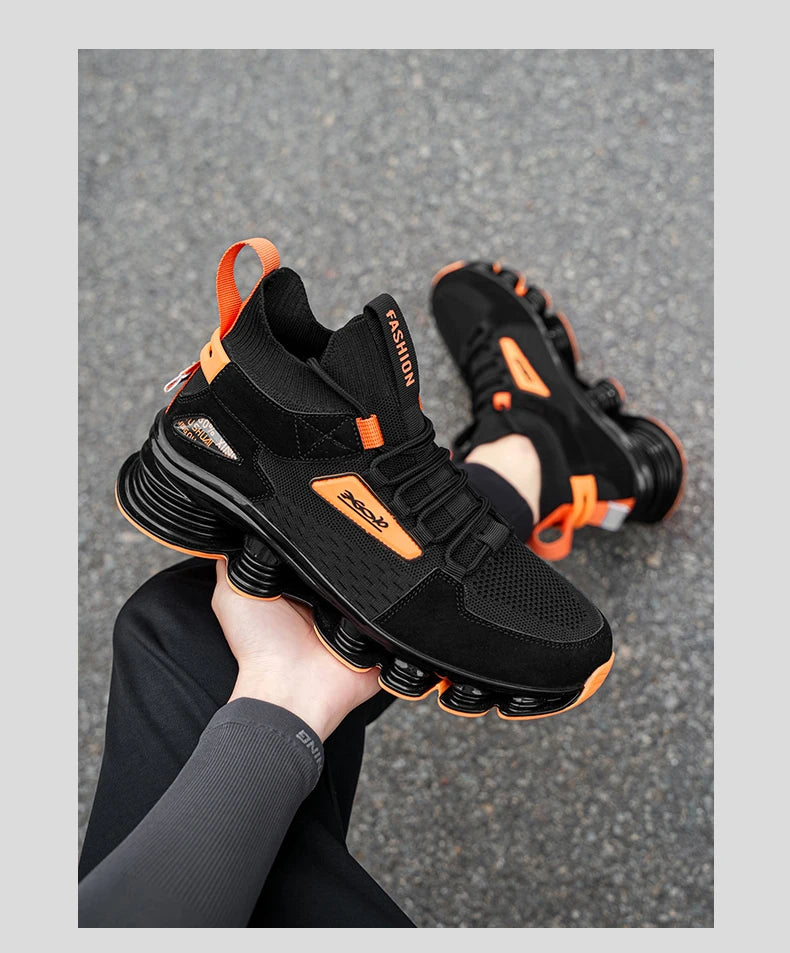 Sneakers Casual Shoes Breathable Lightweight Comfortable Walking Running Sports Shoes for Men