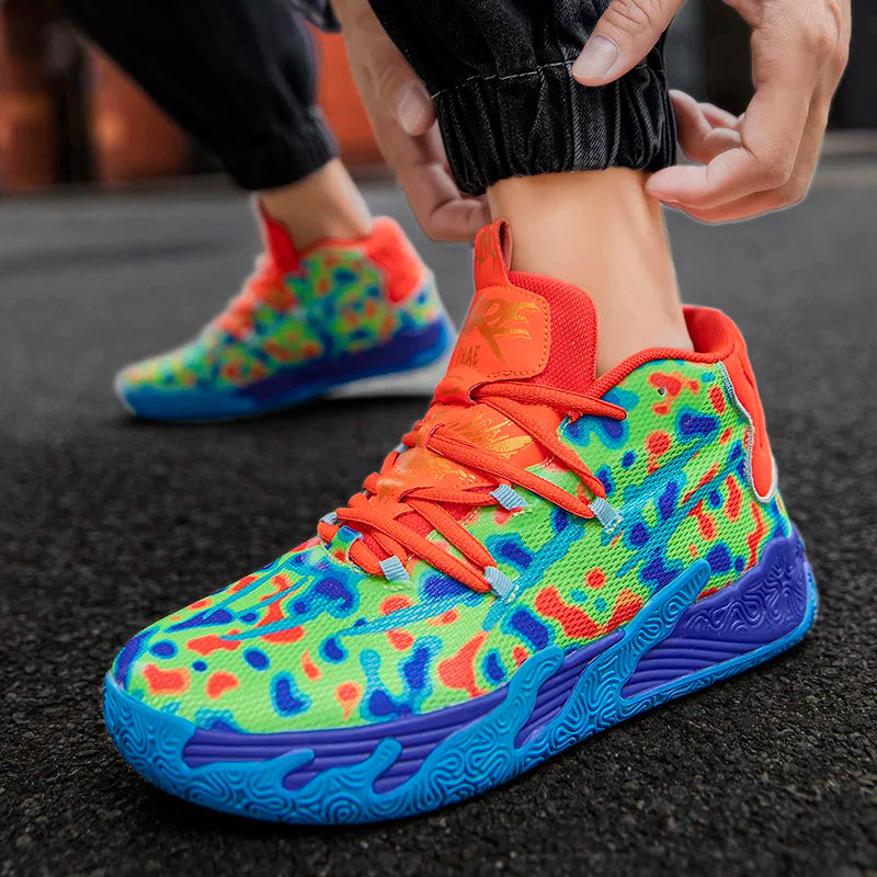 Basketball Shoes Training Outdoor Sports Basketball Sneakers Wear-resistant New Men‘s Colorful Breathable Comfortable Sneakers