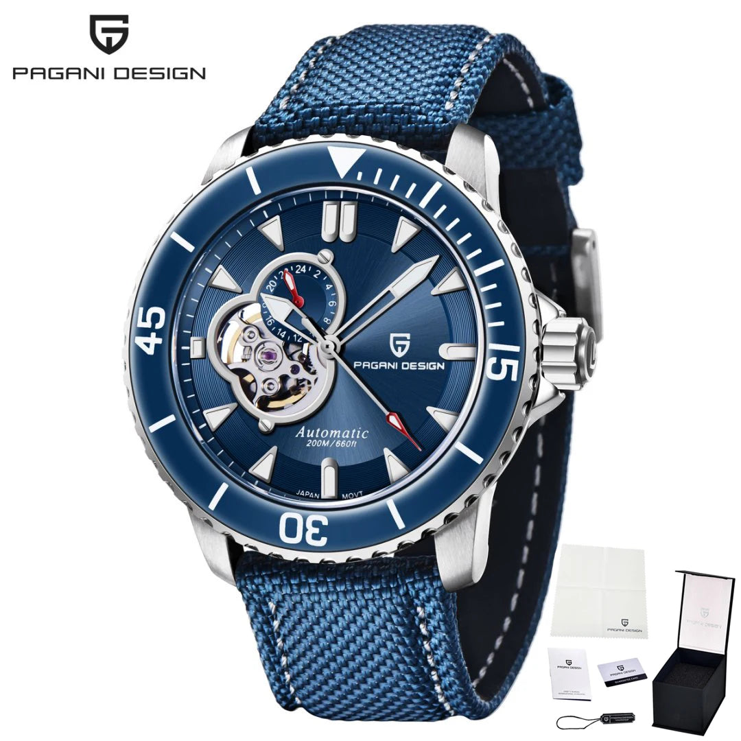 PAGANI DESIGN Top Luxury Men's Watch Sport NH39 Mechanical Automatic Watch Super Bright Luminous Sapphire Glass Watches for Man