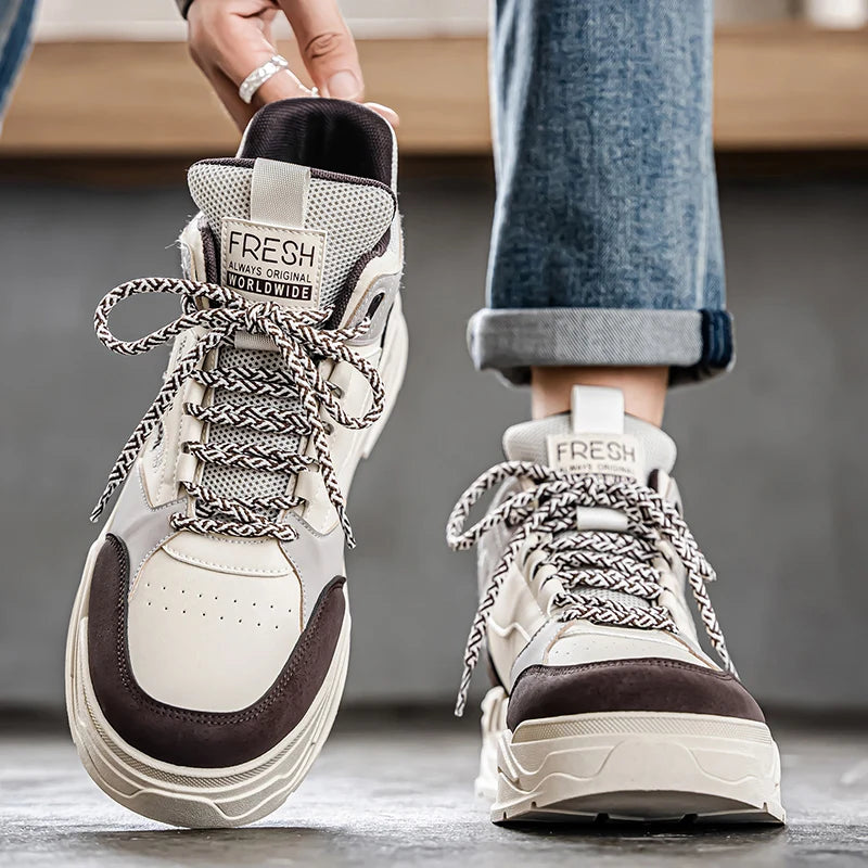 Outdoor leisure sports shoes, stylish and versatile shoes, wear-resistant and non-slip sole.