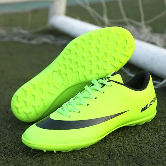 Soccer Shoes For Boys Girls Children'S Youth Broken Studs Flat Bottom For Training Sports Football Boots Cleats Shoes Low-Cut