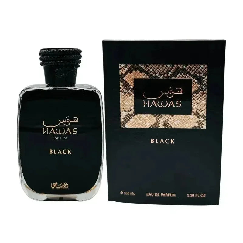 100ML Original Hawas Men Parfumes Spray Lasting Floral Elegance Premium Arabian Signature Refreshing Luxurious Masculine Present