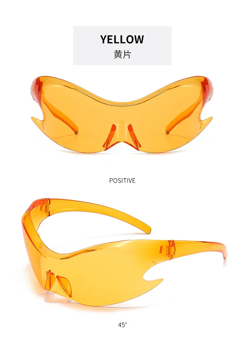 Classic Men's Vintage Sunclasses Women Joined Body Future Technology Sense Sun Glasses Men Outdoor Cycling Sports Eyewear UV400