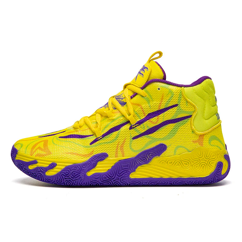 Basketball Shoes Training Outdoor Sports Basketball Sneakers Wear-resistant New Men‘s Colorful Breathable Comfortable Sneakers