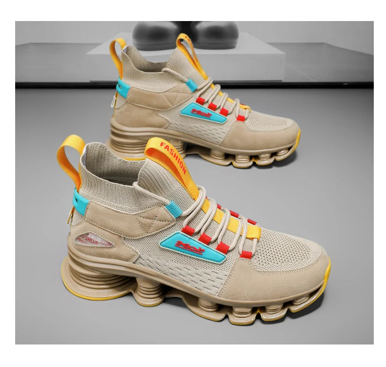 Sneakers Casual Shoes Breathable Lightweight Comfortable Walking Running Sports Shoes for Men
