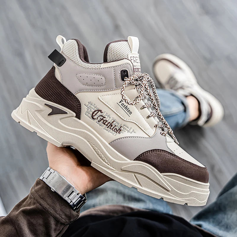 Outdoor leisure sports shoes, stylish and versatile shoes, wear-resistant and non-slip sole.