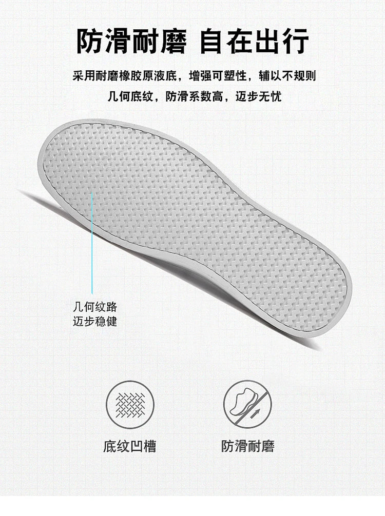 2025 Autumn Men's White Sneakers - Breathable Korean Street Style, Versatile Casual Shoes with Hong Kong Vibes
