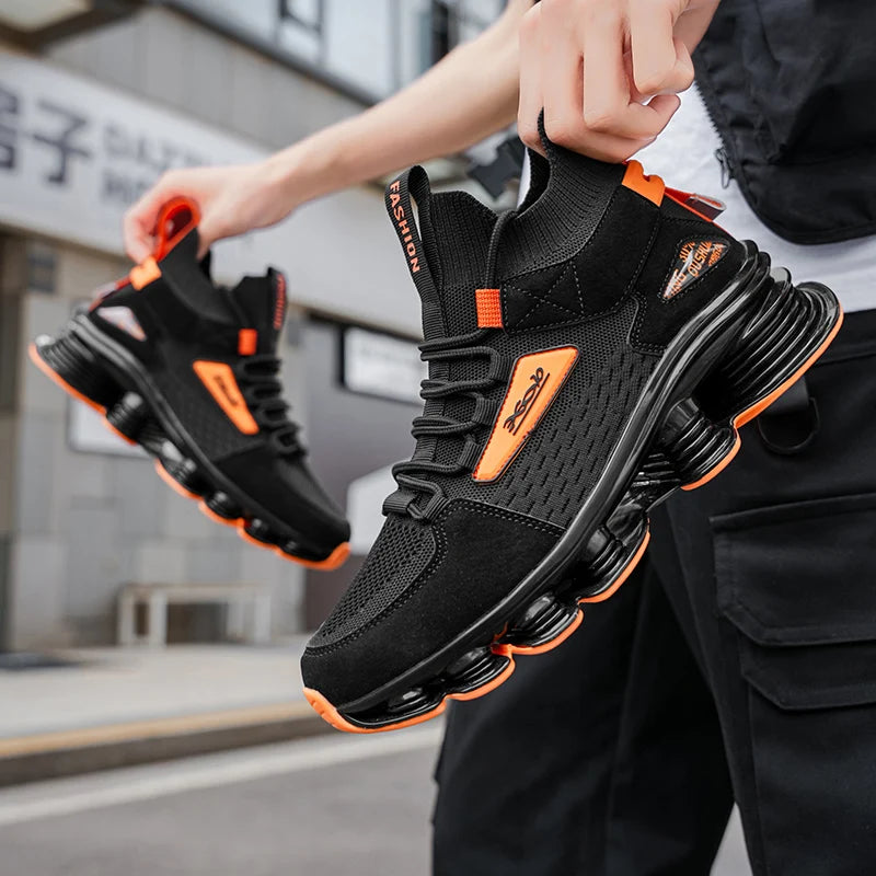 Sneakers Casual Shoes Breathable Lightweight Comfortable Walking Running Sports Shoes for Men