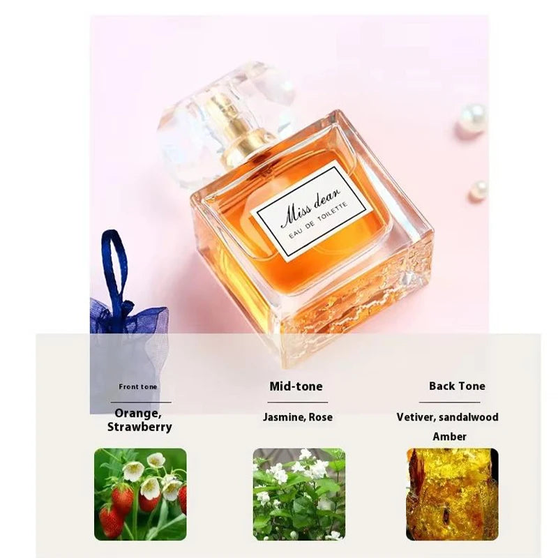 Beloved Sweetheart Girl Perfume Master Design High-end Elegant Women's Perfume Spray Fresh Vitality Charm Floral Eau De Toilette