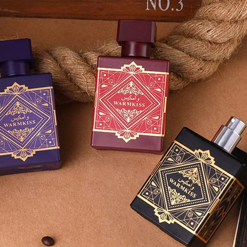 Arabian Fragrance Ebony Perfume Men's Woody Tone Lasting Fragrance Noble Mature Glory Love Amber Men's Dubai Arabian Perfume