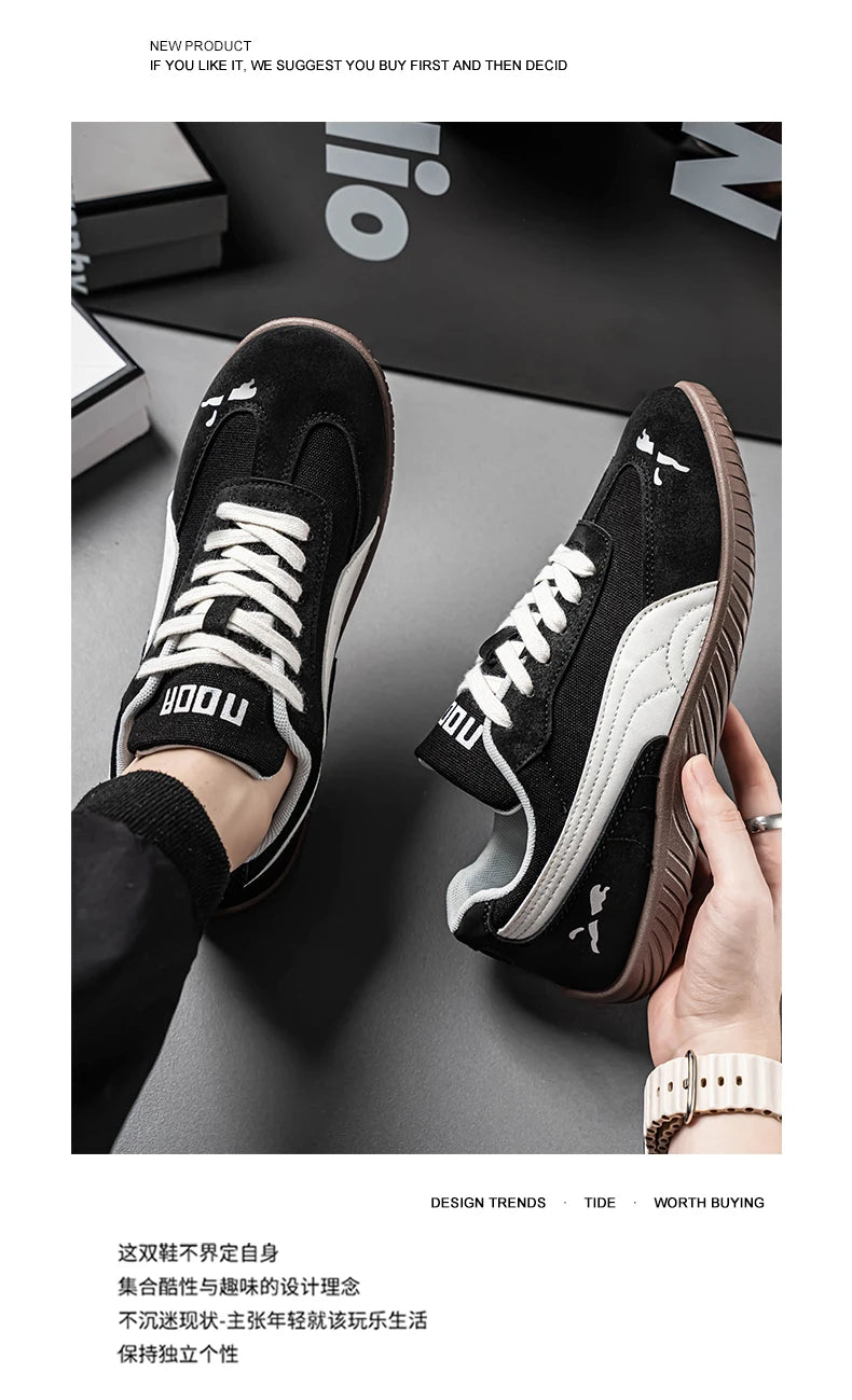 Men Casual Sneakers 2025 Spring Running Shoes Outdoor Casual Platform Sneaker Anti Slip Footwear Fashion Sport Shoes