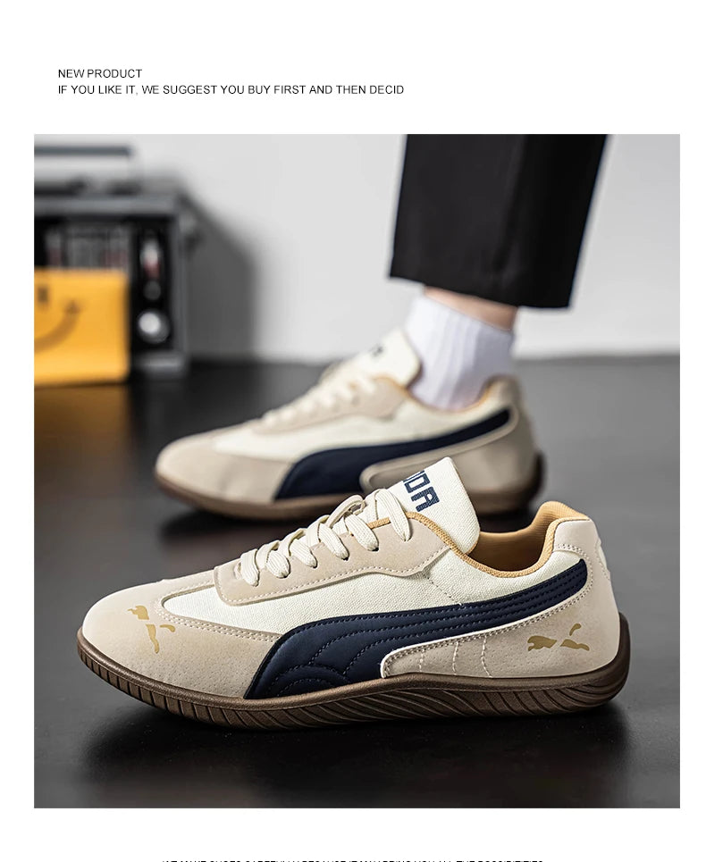 Men Casual Sneakers 2025 Spring Running Shoes Outdoor Casual Platform Sneaker Anti Slip Footwear Fashion Sport Shoes