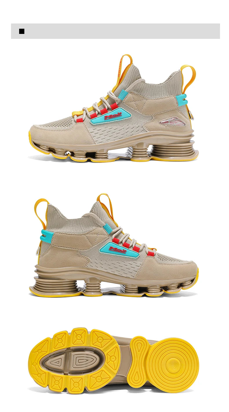 Sneakers Casual Shoes Breathable Lightweight Comfortable Walking Running Sports Shoes for Men