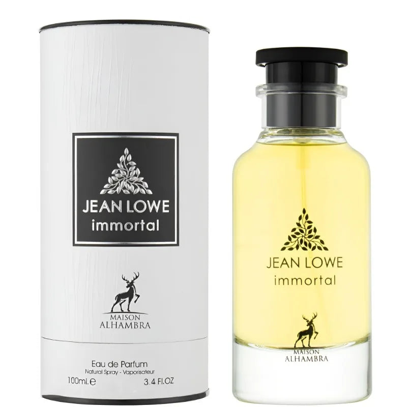 100ML Maison Alhambra Jean Lowe Immortal Alhambra Jean Lowe Vibe Arabian Women's Perfume Cologne for Man Pheromone Perfume