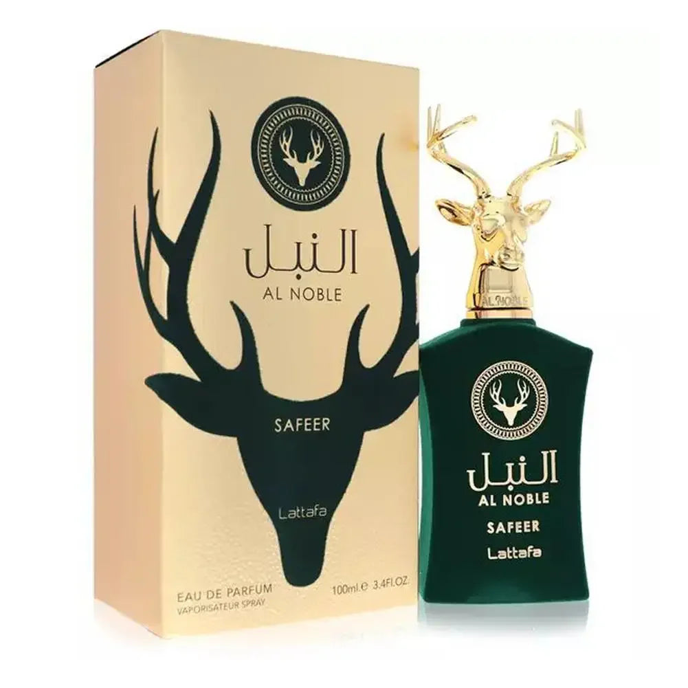AL NOBLE SAFEER 100ml - Long Lasting Musk Deer Fragrance for Men & Women, Dubai Luxury Scent Oud  Lattafa Parfums