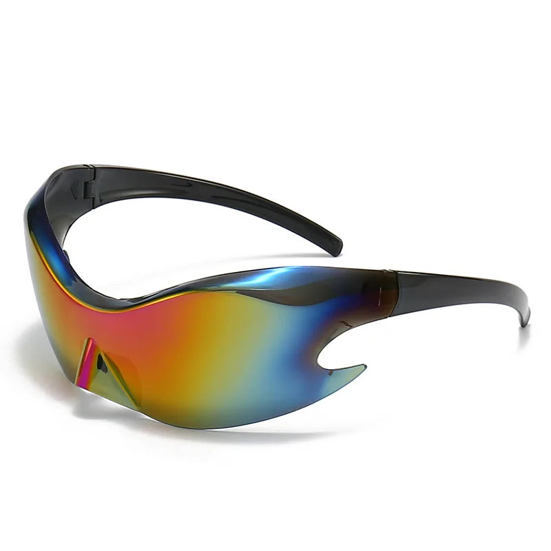 Classic Men's Vintage Sunclasses Women Joined Body Future Technology Sense Sun Glasses Men Outdoor Cycling Sports Eyewear UV400