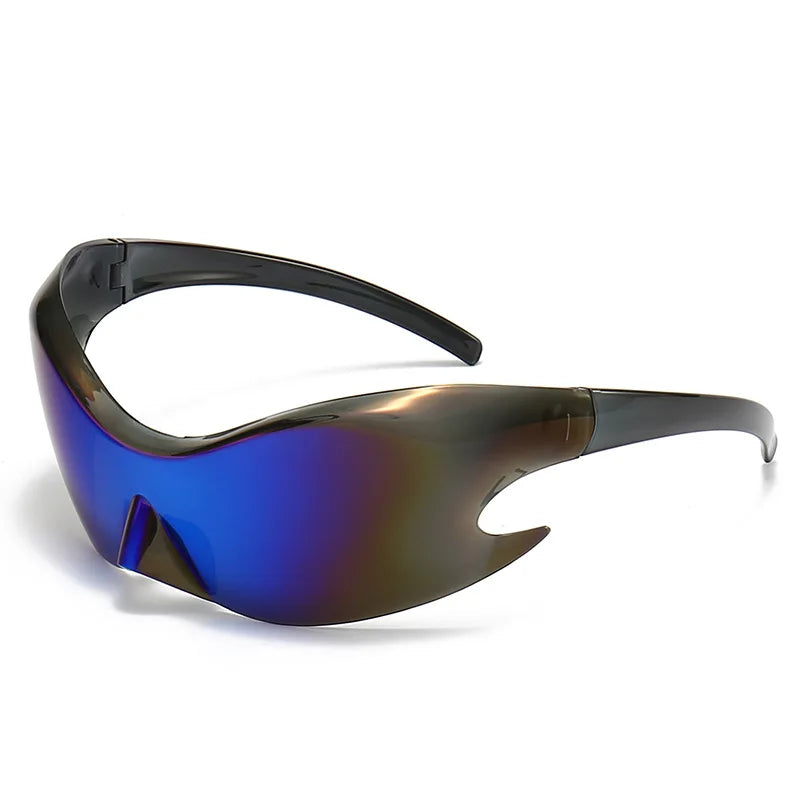 Classic Men's Vintage Sunclasses Women Joined Body Future Technology Sense Sun Glasses Men Outdoor Cycling Sports Eyewear UV400
