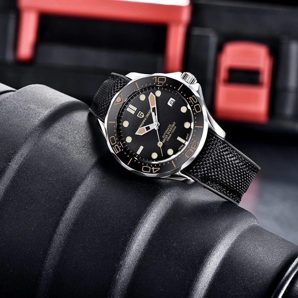 2025 New PAGANI DESIGN 007 Mechancial Wristwatc men Luxury Automatic watch for men NH35A Sapphire crystal Dive Clock man