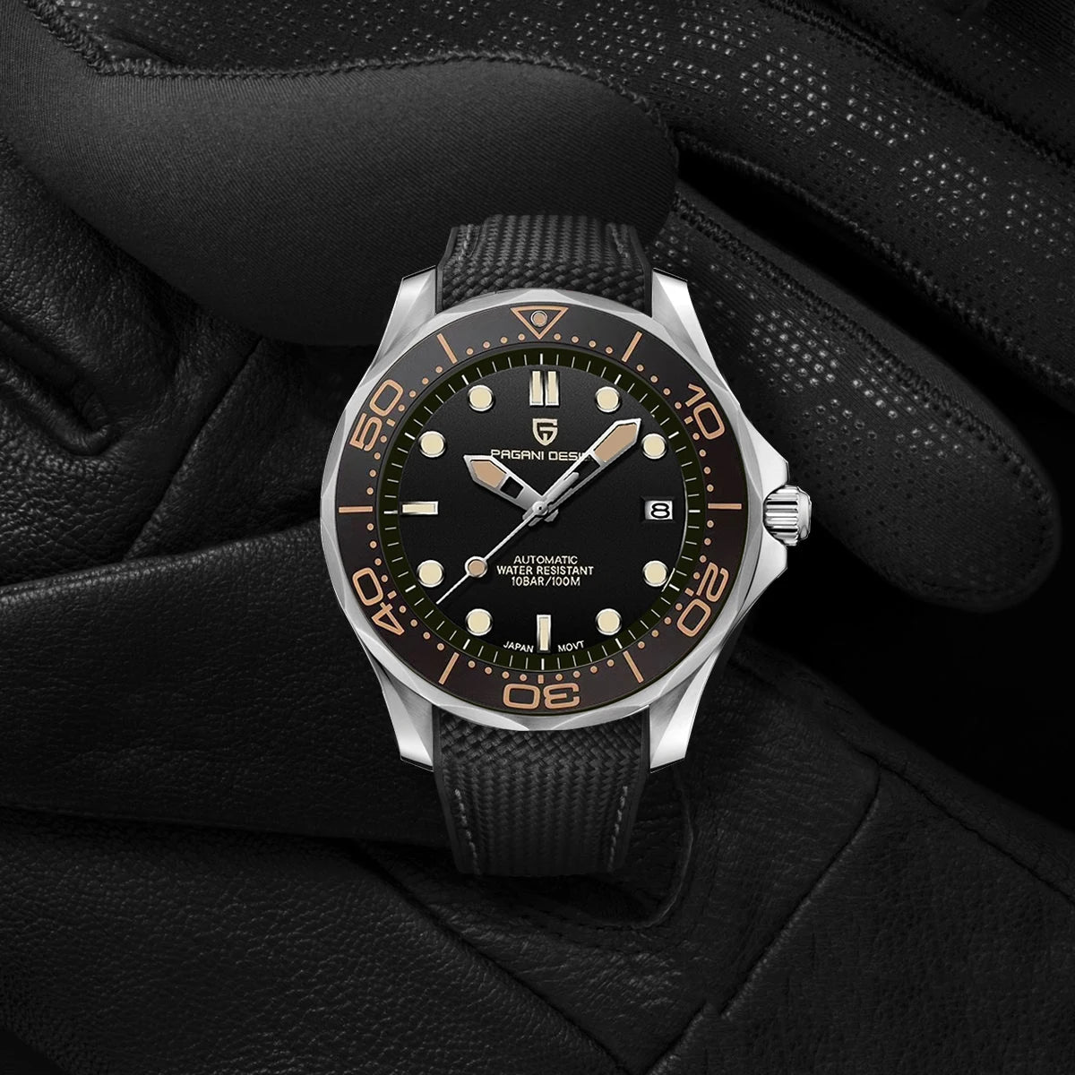 2025 New PAGANI DESIGN 007 Mechancial Wristwatc men Luxury Automatic watch for men NH35A Sapphire crystal Dive Clock man