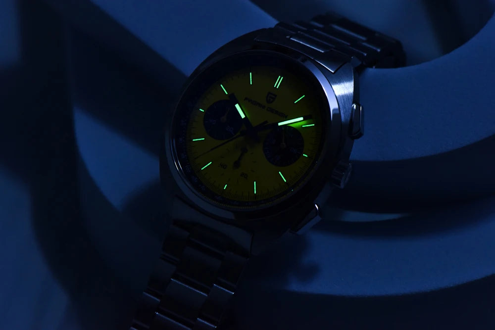 2025 New PAGANI DESIGN Men's Watches Top Luxury Quartz Wristwatch Chronograph Watch For Men AR Sapphire Waterproof Luminous Gift