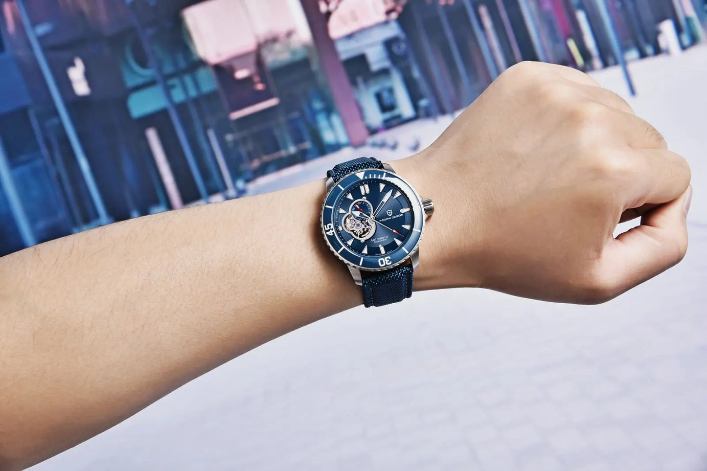 PAGANI DESIGN Top Luxury Men's Watch Sport NH39 Mechanical Automatic Watch Super Bright Luminous Sapphire Glass Watches for Man