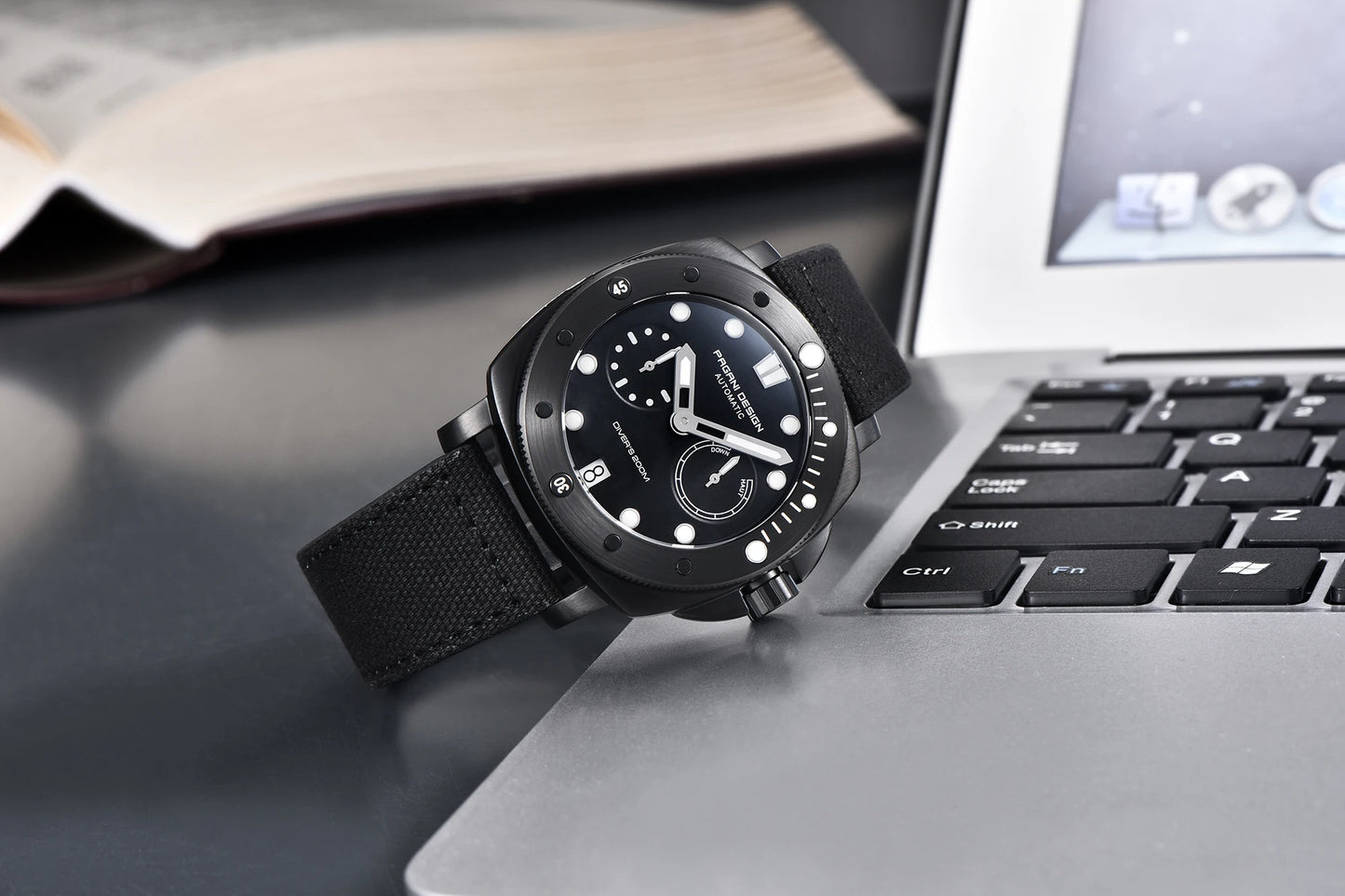 PAGANI DESIGN Mechanical Wristwatches Brand CAL.2C10 watches Sapphire Glass AR coating 200M Waterproof Chrono Clock reloj hombre