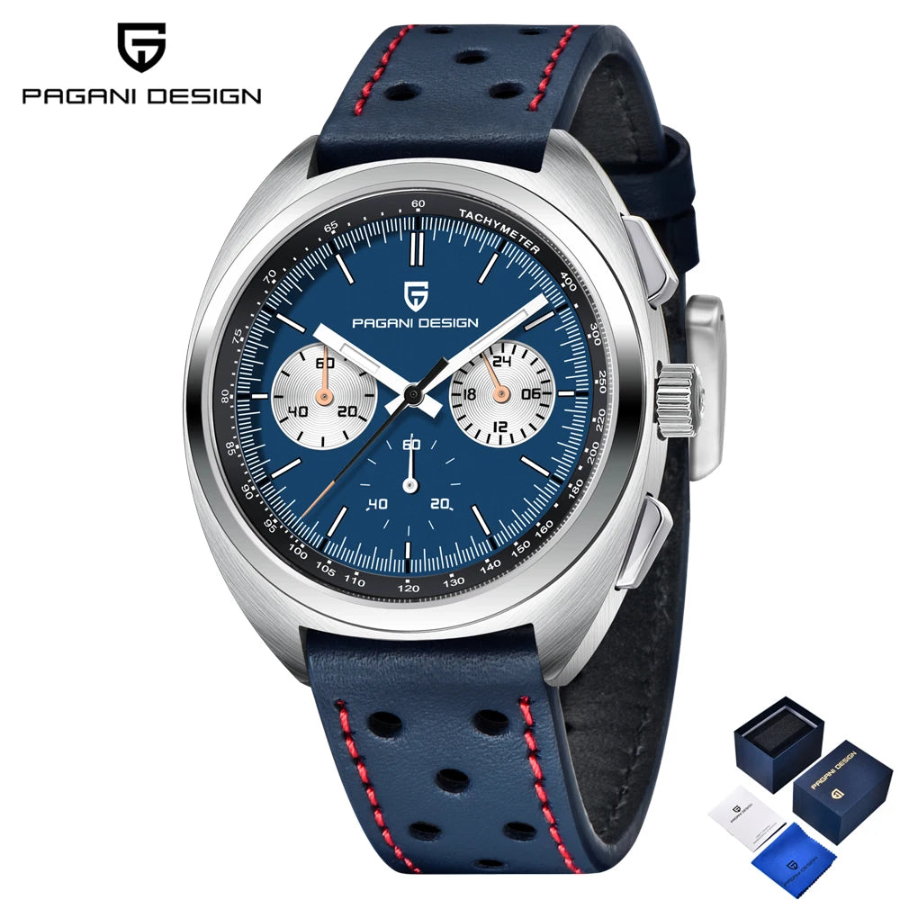 2025 New PAGANI DESIGN Men's Watches Top Luxury Quartz Wristwatch Chronograph Watch For Men AR Sapphire Waterproof Luminous Gift