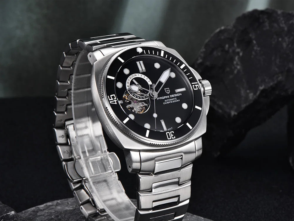 2025 Pagani design top Business Men's Mechanical Watch Luxury Sapphire NH39 stainless steel automatic Men's Watch 20BAR gift box