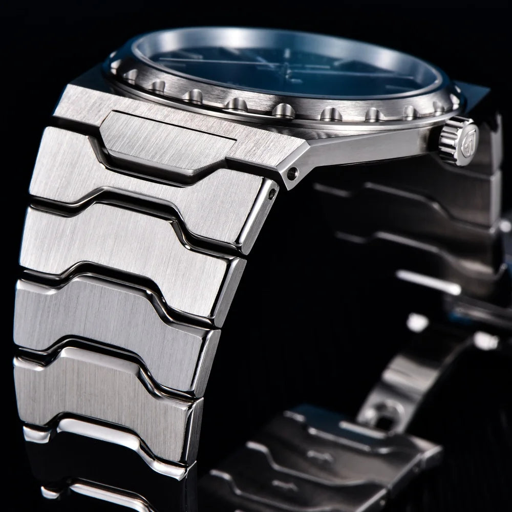 PAGANI DESIGN 2025 New Thin 7mm Fashion Men's Quartz Watch 10Bar Waterproof Stainless Steel Sapphire C3 Upgrade V2 reloj hombre