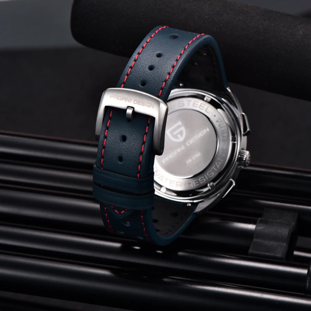 PAGANI DESIGN Men's Watch Luxury Quartz Watches For Man Top Sapphire Mirror Sports Waterproof Wristwatch Clock Gift Box 2025 New