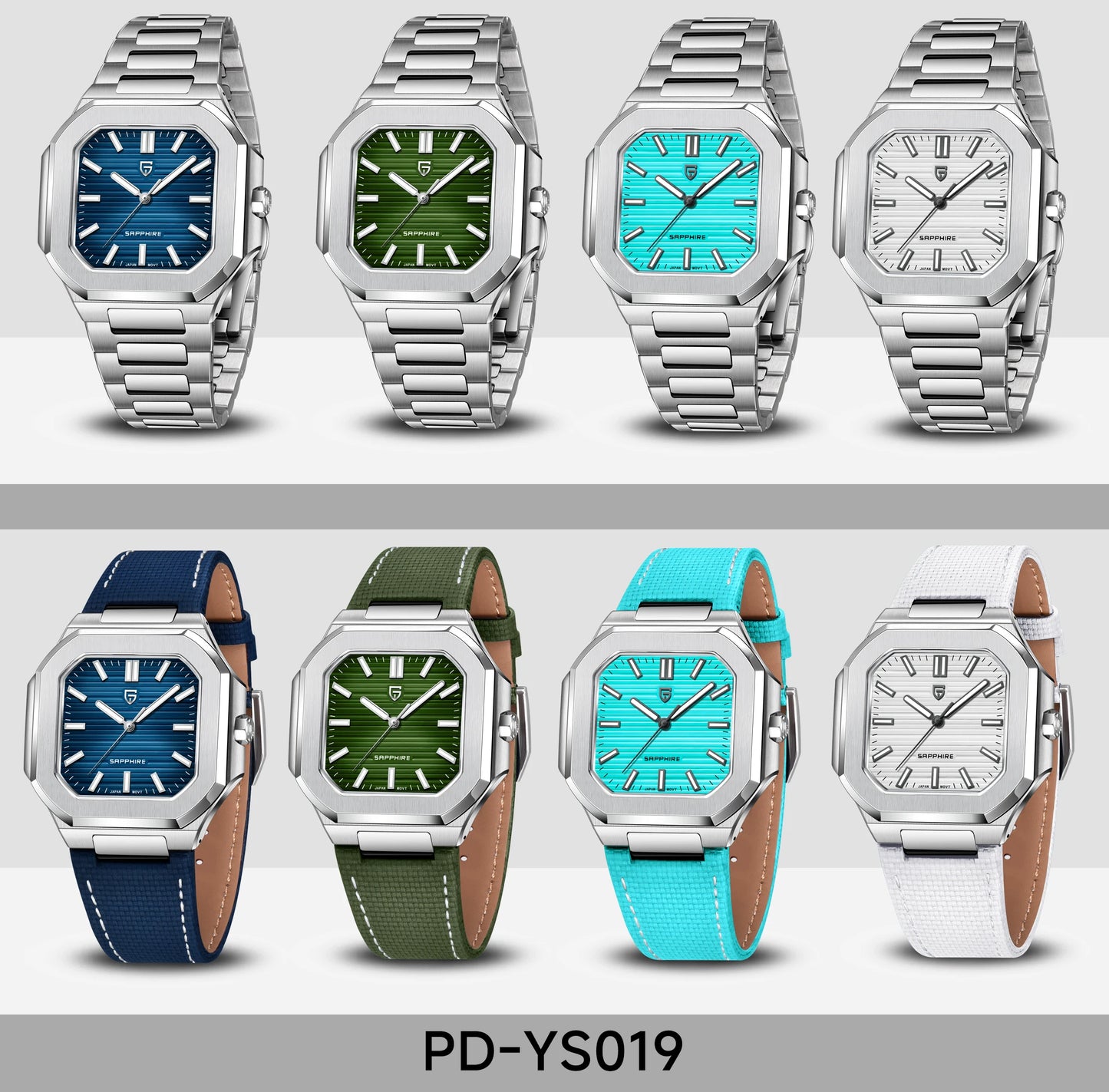 PAGANI DESIGN 2025 Men's Luxury Watch Mechanical Chronograph Quartz Movement Stainless Steel Waterproof Sapphire Crystal