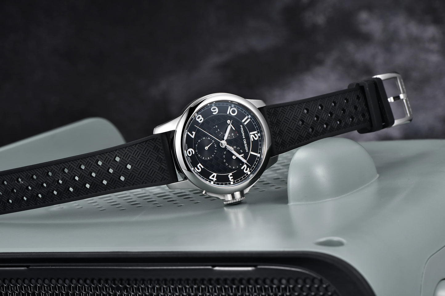 PAGANI DESIGN 2024 New Men's Quartz Watches VH88 Multifunction Stainless Steel Sapphire Business Sport Clock Watch for Men