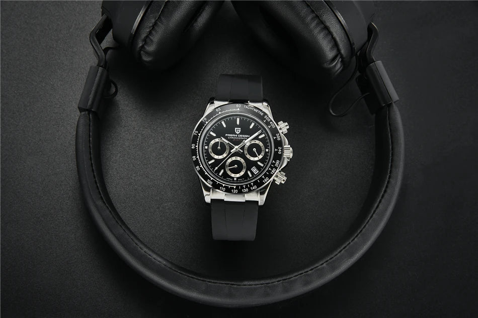 2024 PAGANI DESIGN Watch Men Quartz Top Brand Luxury Automatic Date Wristwatch for Men Waterproof Sport Chronograph Clock Mans